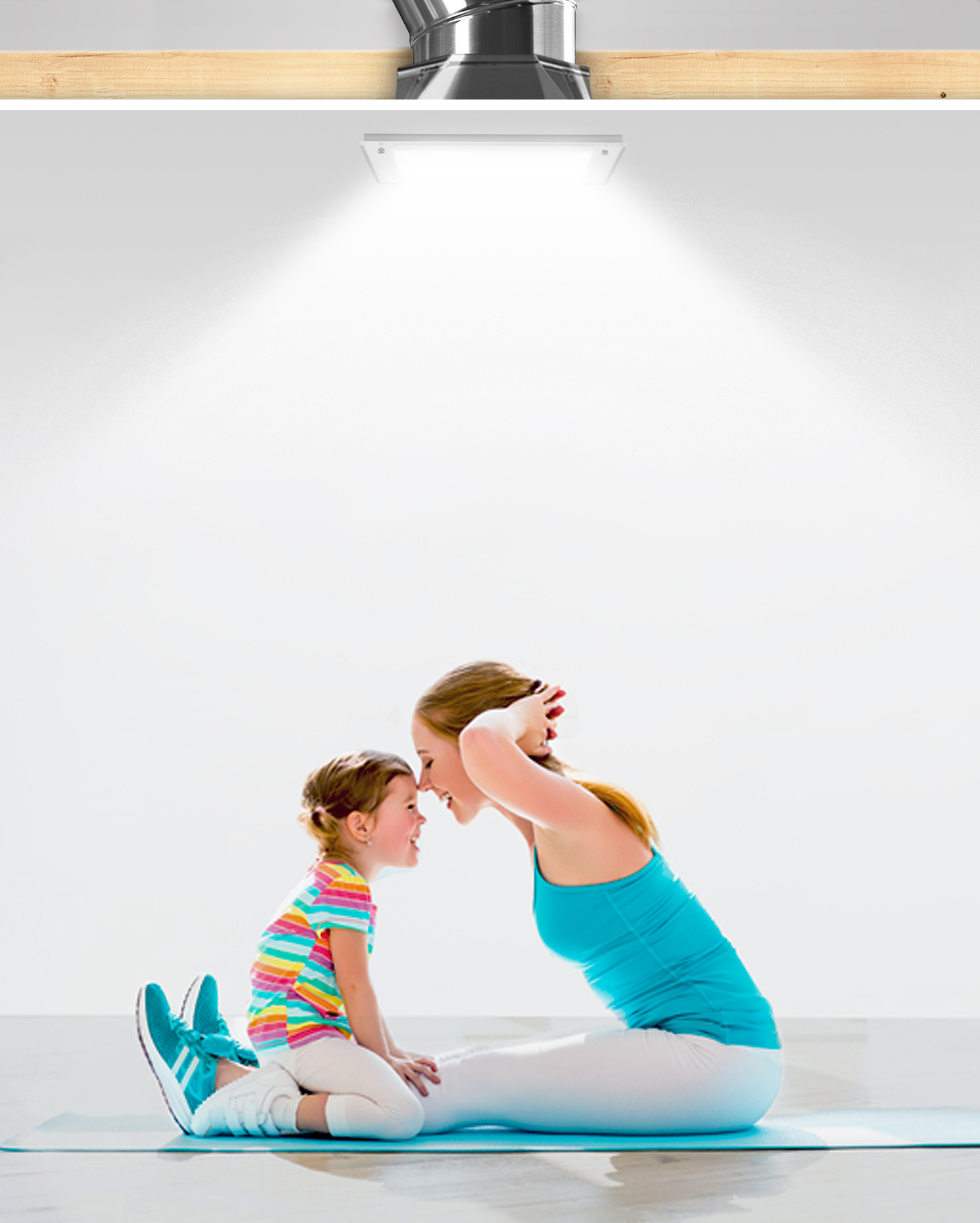 Yoga - web Solatube Yoga Under Natural Light